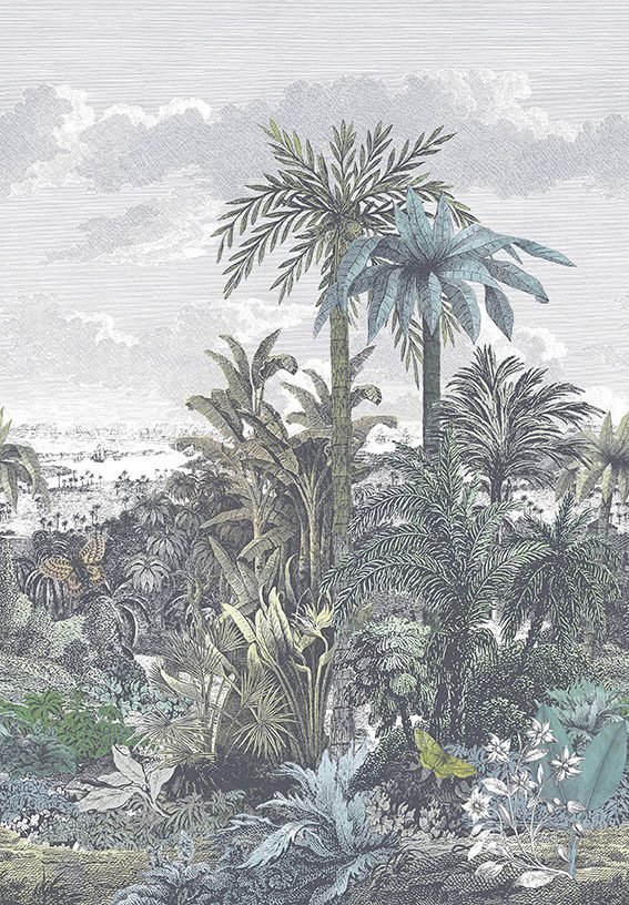 1906-133-01-Paradise-Found-Emerald-swatch.jpg Papel de Parede Capri 190613301 Painel