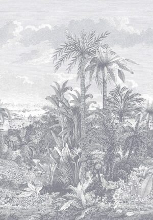 1906-133-02-Paradise-Found-Monochrome-swatch.jpg Papel de Parede Capri 190613302 Painel