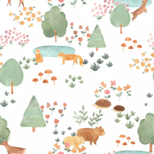 Papel De Parede Bosque da Imaginação 80737