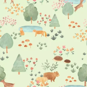 Papel De Parede Bosque da Imaginação 80751