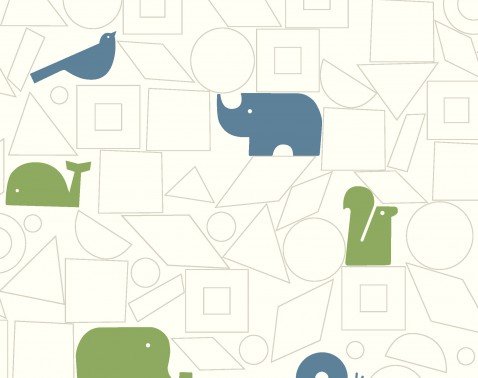 Papel de Parede Dwell Studio Baby Kids DW2442