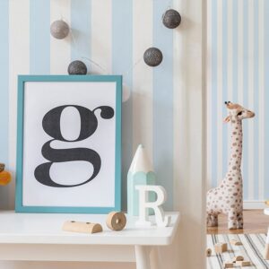 100097-papel-de-parede-importado-pastel-blue-stripe-ambiente.jpg Papel de Parede Infantil Kids n Teens 2 100097