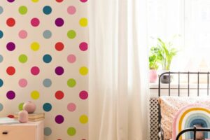100103-papel-de-parede-importado-dotty-multi-bright-wallpaper-ambiente-2-600x400-1.jpg Papel de Parede Kids n Teens 2 100103