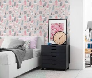 108137-papel-de-parede-importado-clip-frames-pink-ambiente-2-600x508-1.jpg Papel de Parede Infantil Kids n Teens 2 108137
