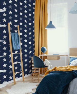 108265-papel-de-parede-importado-stars-navy-ambiente-2-494x600-1.jpg Papel de Parede Infantil Kids n Teens 2 108265