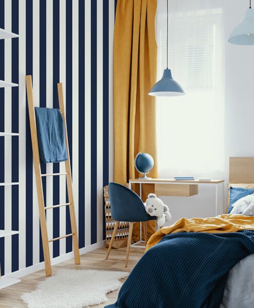 108557-papel-de-parede-importado-navy-stripe-ambiente-2-494x600-1.jpg Papel de Parede Infantil Kids n Teens 2 108557