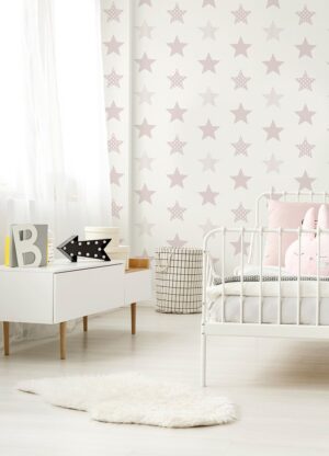 108560-papel-de-parede-importado-superstar-pink-ambiente-2.jpg Papel de Parede Infantil Kids n Teens 2 108560