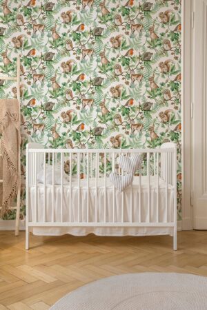108569-papel-de-parede-importado-woodland-animals-natural-ambiente-2.jpg Papel de Parede Infantil Kids n Teens 2 108569
