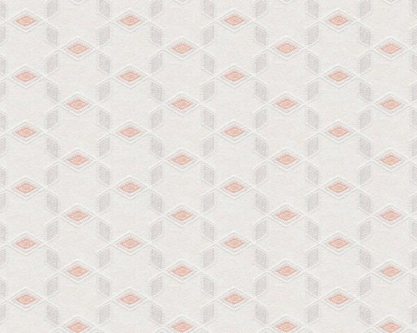 356051__66819.jpg Papel de Parede Vinílico Life 4 356051 Geométrico Tom Branco, Cinza e Rosa