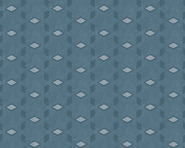 356053__14077.jpg Papel de Parede Vinílico Life 4 356053 Geométrico Tom de Azul e Branco