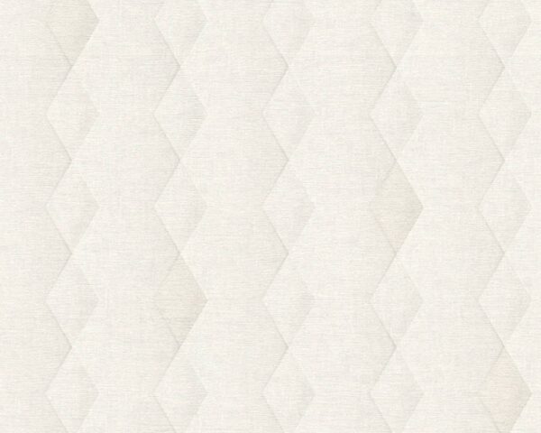 356921__67631.jpg Papel de Parede Vinílico Life 4 356921 Geométrico com leve brilho Tom de Cinza e Branco