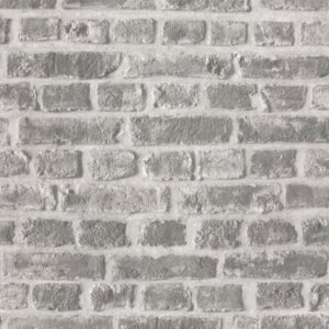 51151009__11329.jpg Papel de parede Les Aventures 3 51151009 Imitação Tijolinho Tons de Cinza