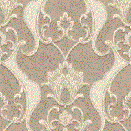 FR87233.gif Papel de parede Florence Marfim Medalhao FR87233