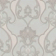 FR87234.gif Papel de parede Florence Verde Medalhao FR87234