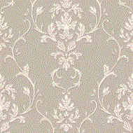 FR87242.gif Papel de parede Florence Cinza Arabesco FR87242