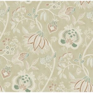 papel-de-parede-floral-etnico-bege-verde-3852-2.jpg Papel de Parede Goya 3852-2